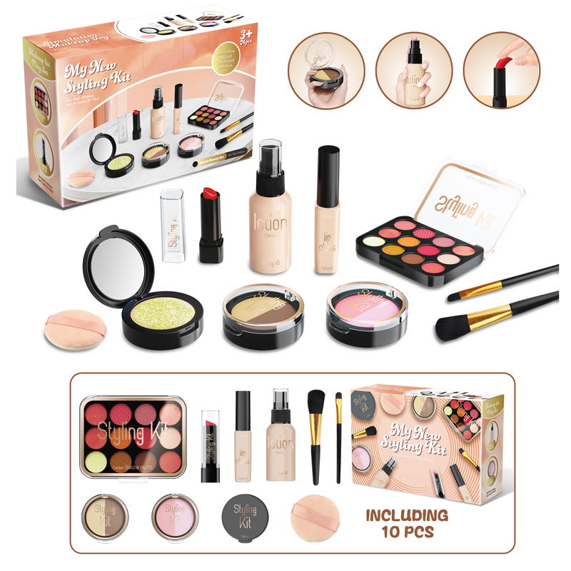 Beauty Makeup Gift Sets - 10 Pcs Simulation Girl Beauty Play