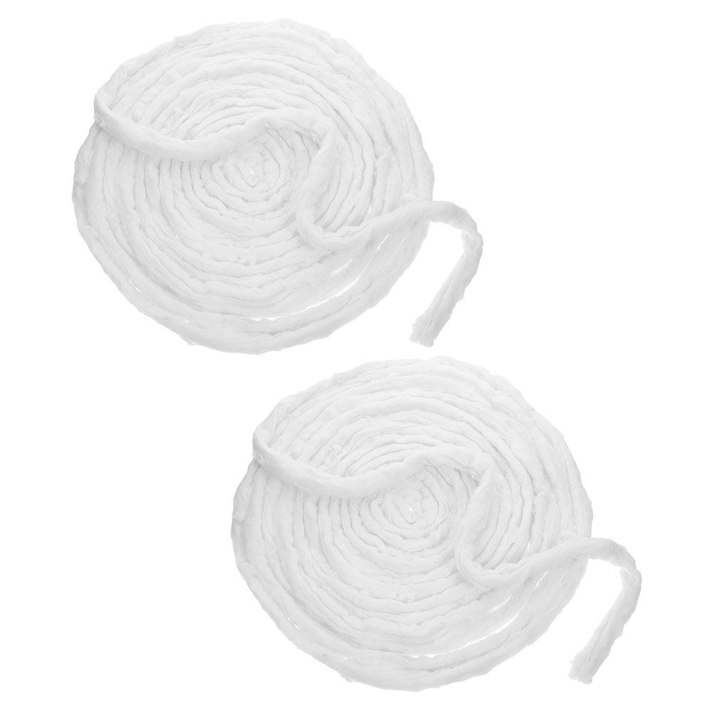 Pure Beauty Hair & Makeup - 2Pack White Pure Cotton Hair Perm