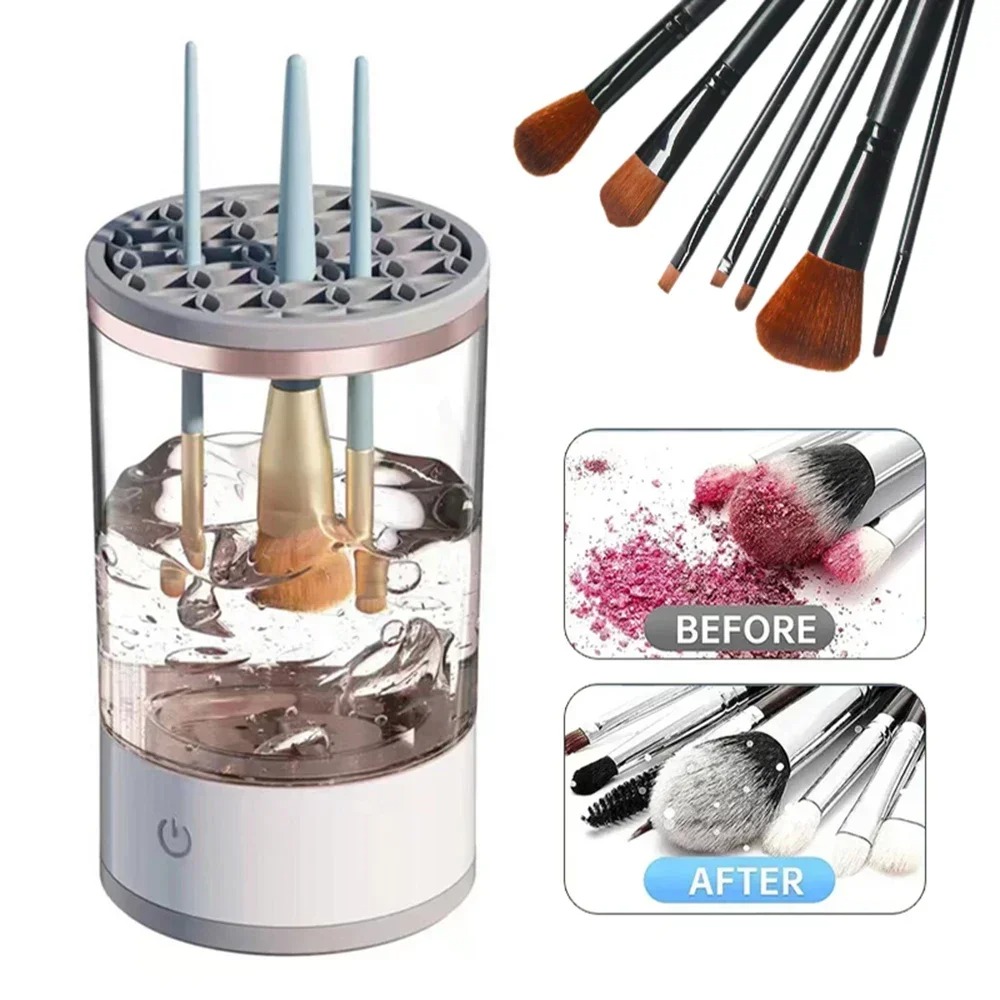 Beauty Home Makeup - Automatic Electric Makeup Brush Cleaner USB