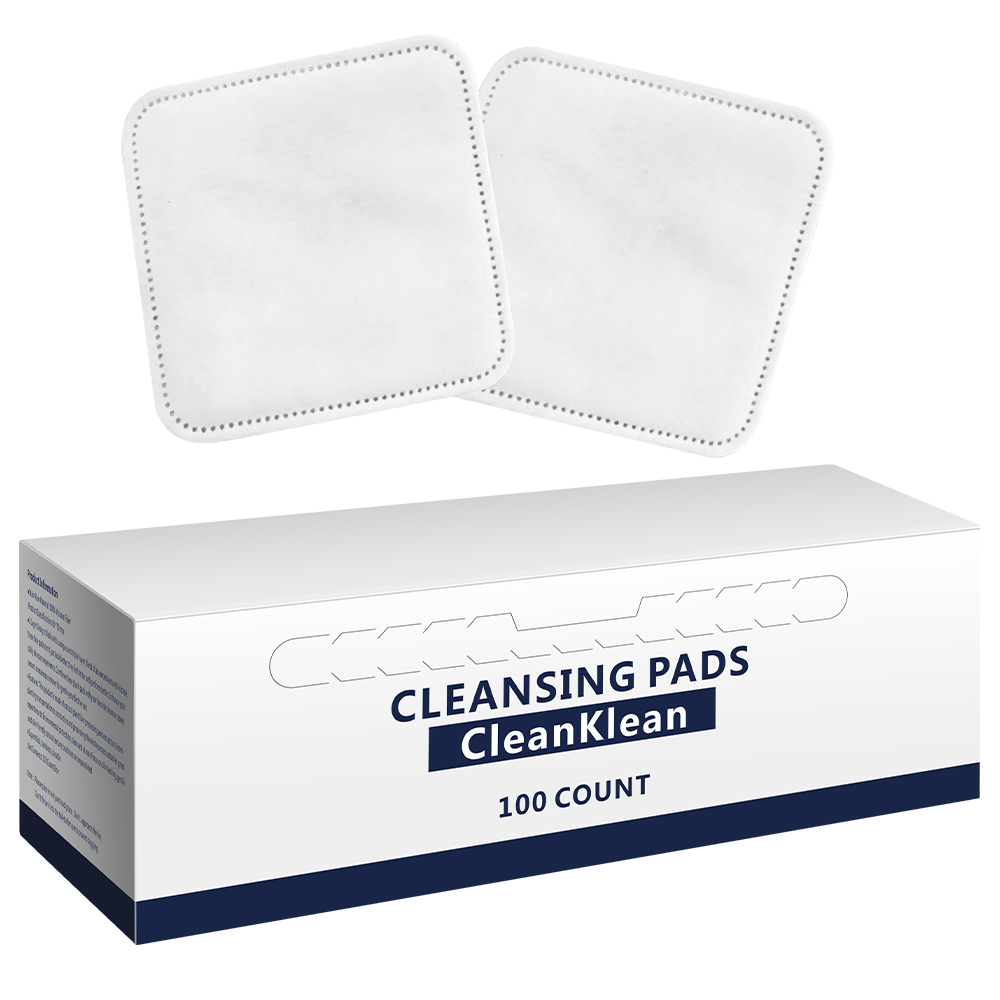 Kiss Beauty Makeup Remover - 100pcs Large Cotton Pads for Makeup