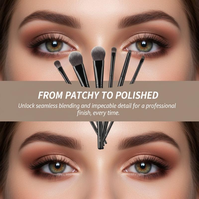 Beauty Makeup Eyeshadow - 5/6/8/10Pcs Eyes Makeup Brushes Set Professional