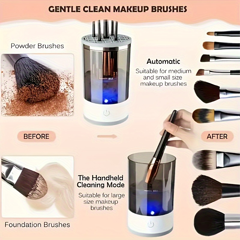 Automatic Electric Makeup Brus - Beauty Home Makeup recension och pris