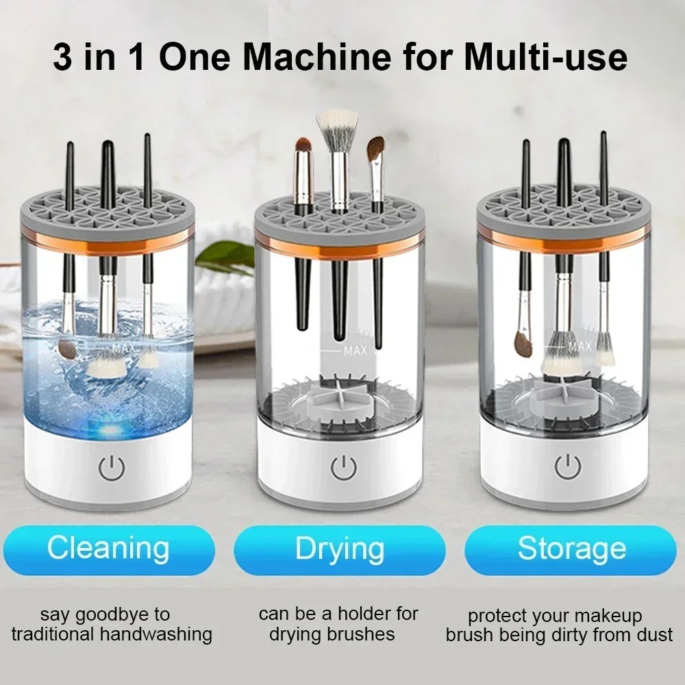Automatic Electric Makeup Brus - Beauty Home Makeup recension och pris