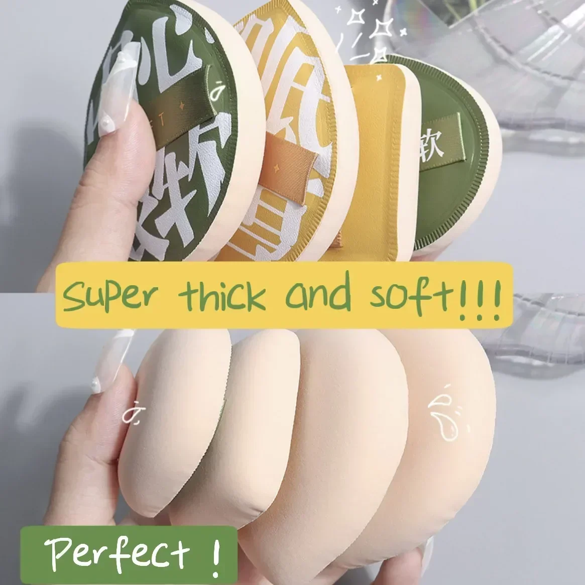 9 PCS  Makeup Sponge Super Sof - Beauty Makeup Deals recension och pris
