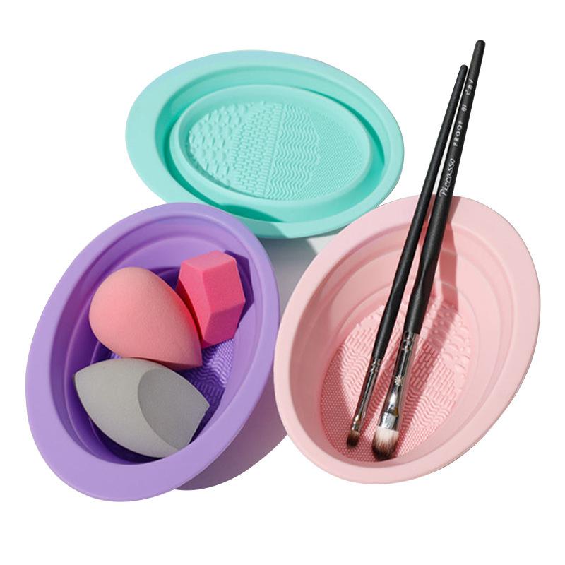 Folding Powder Puff Cleaning B - Beauty Home Makeup recension och pris