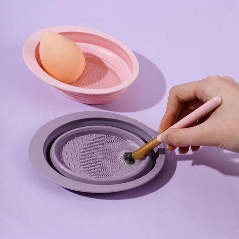 Folding Powder Puff Cleaning B - Beauty Home Makeup recension och pris