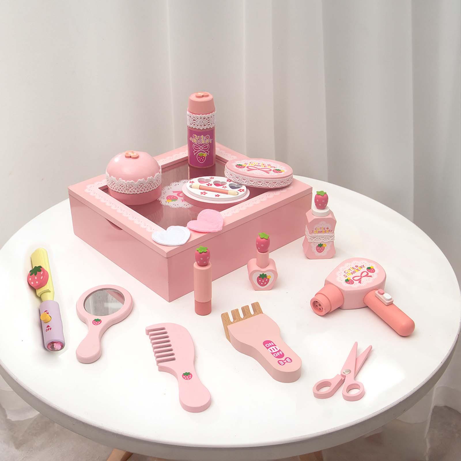 Wooden Makeup Beauty Toy Set L - Beauty Makeup Games recension och pris