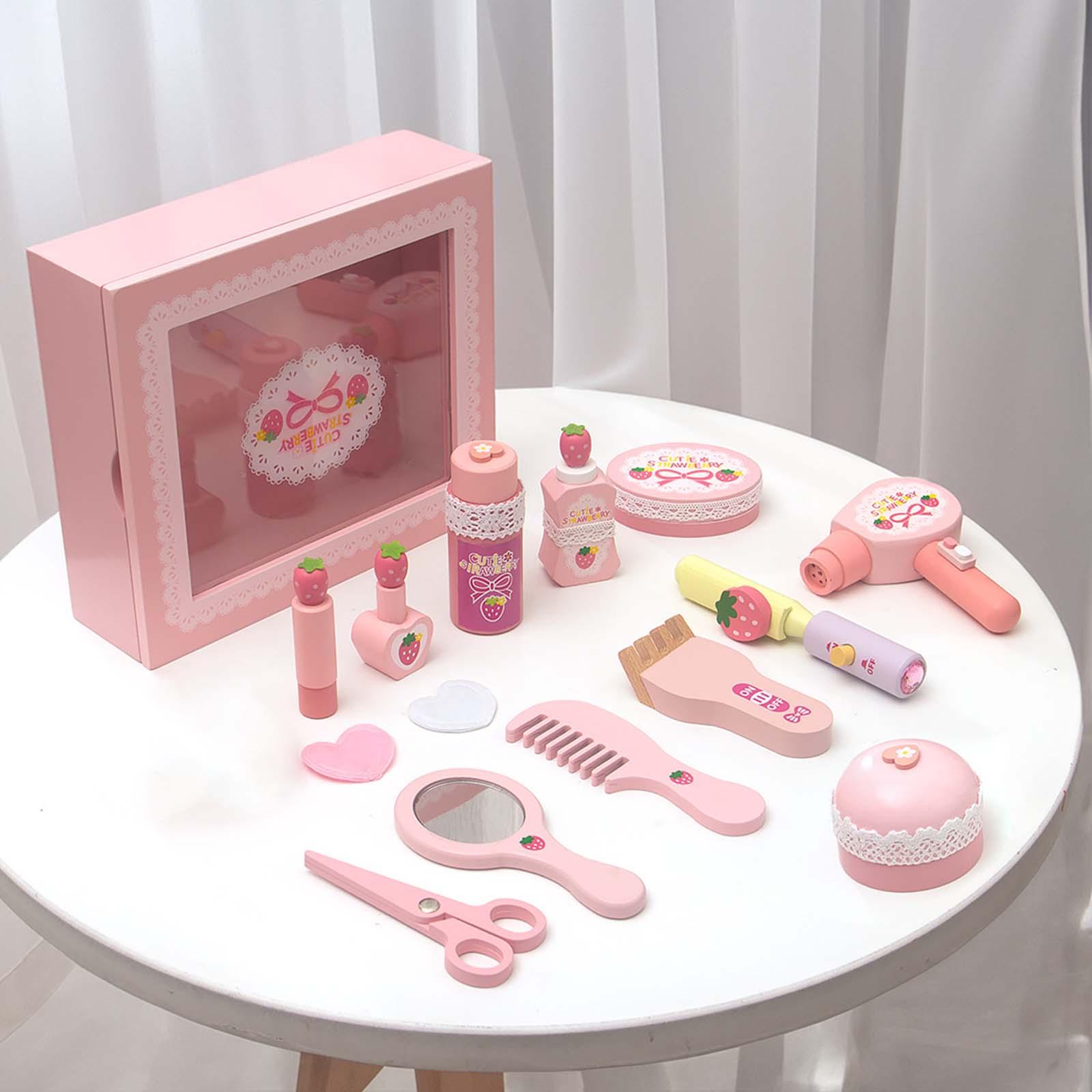 Wooden Makeup Beauty Toy Set L - Beauty Makeup Games recension och pris