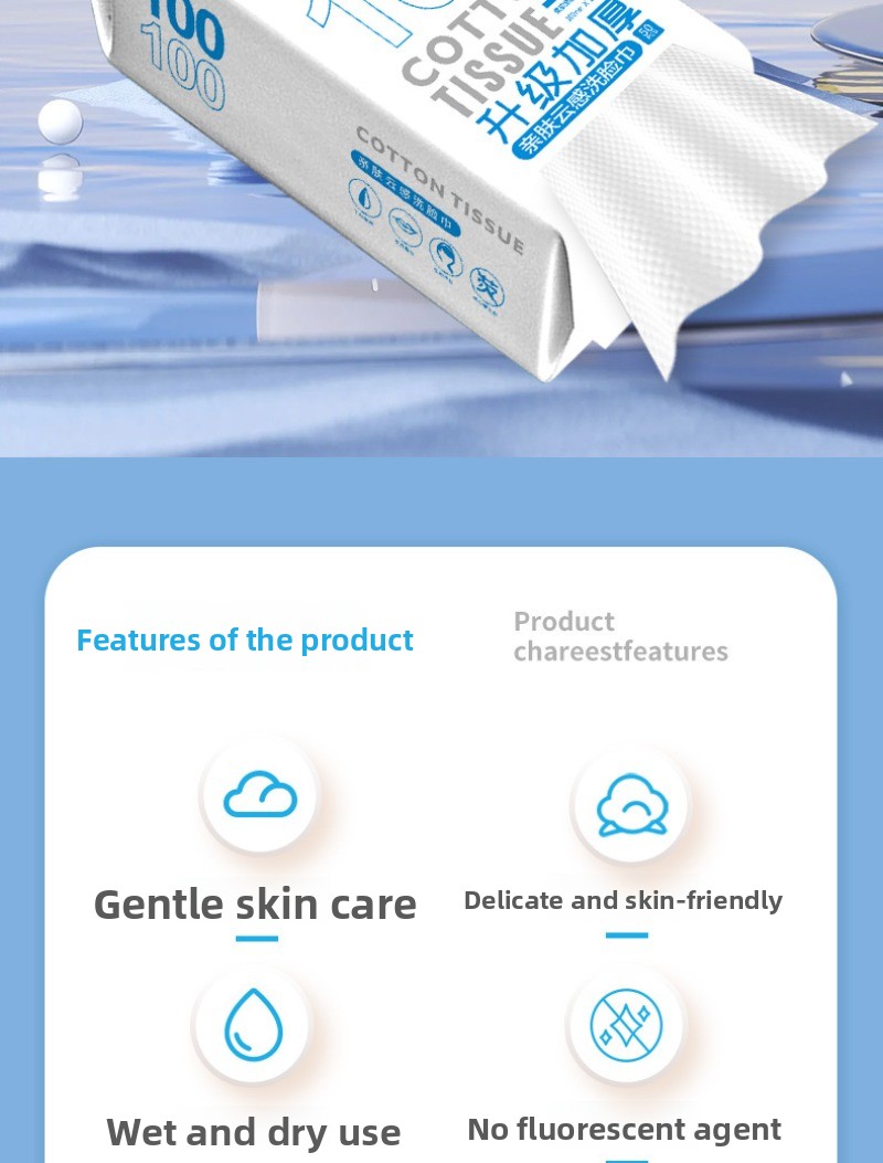 Disposable pure cotton hanging - Kiss Beauty Makeup Remover recension och pris