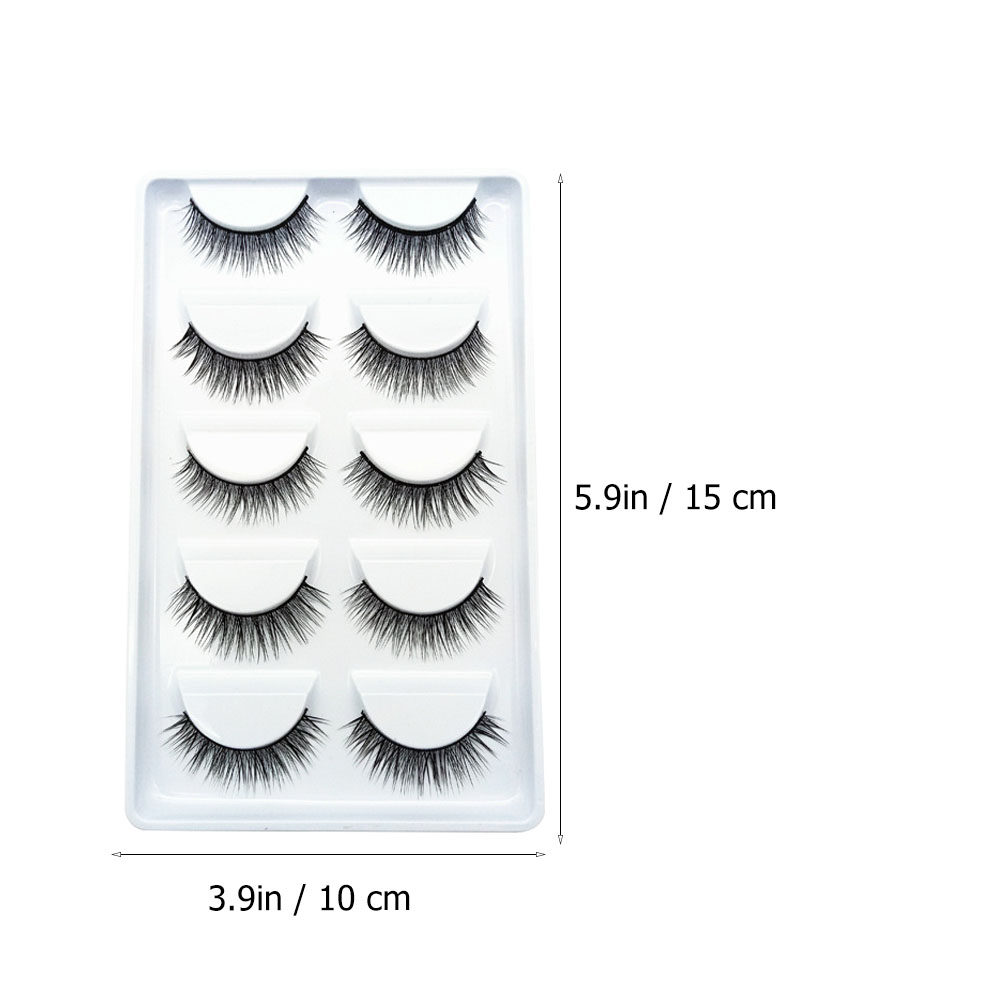 10Pairs Natural False Eyelashe - Beauty Makeup Look recension och pris