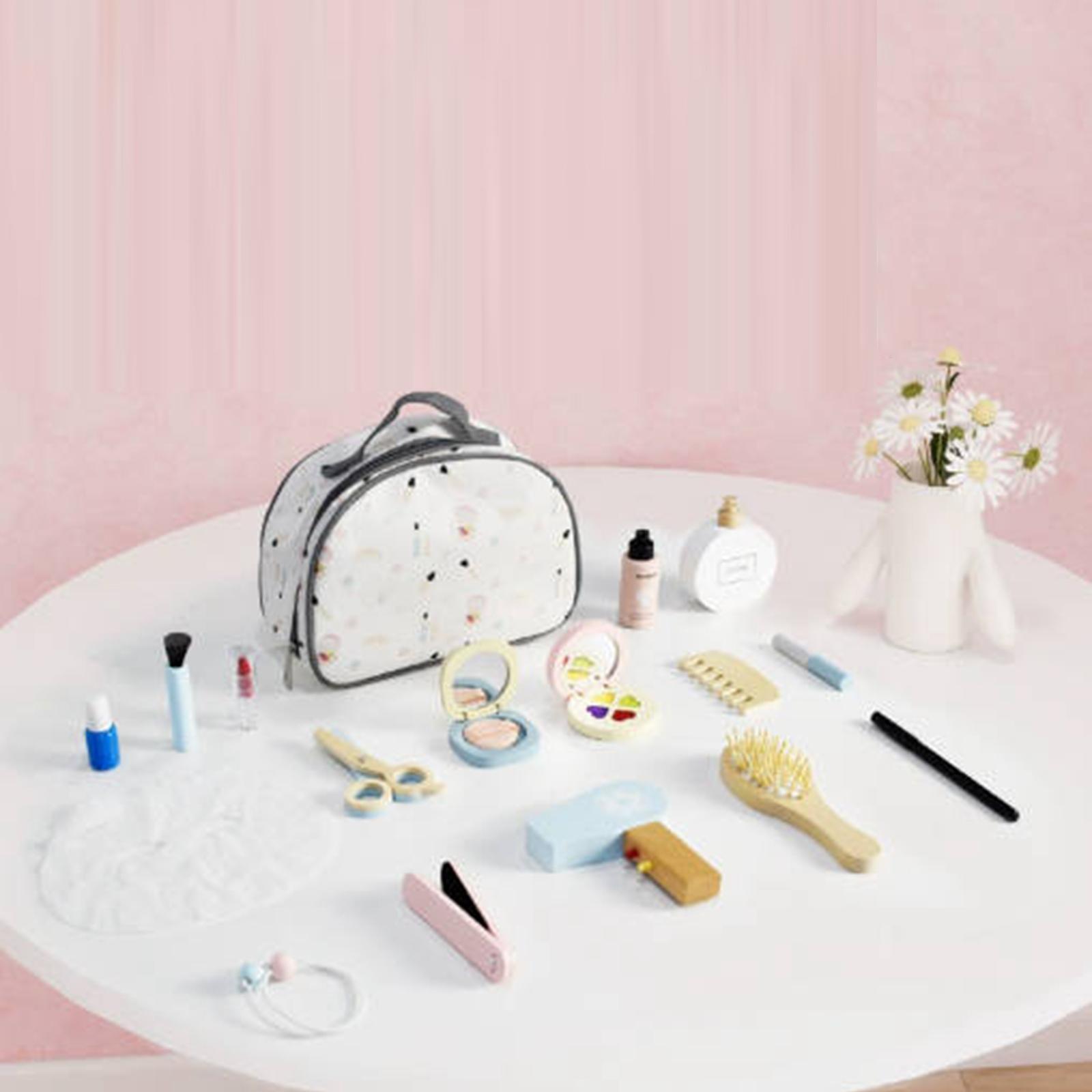 Wooden Makeup Toy Set Role Pla - Beauty Makeup Games recension och pris
