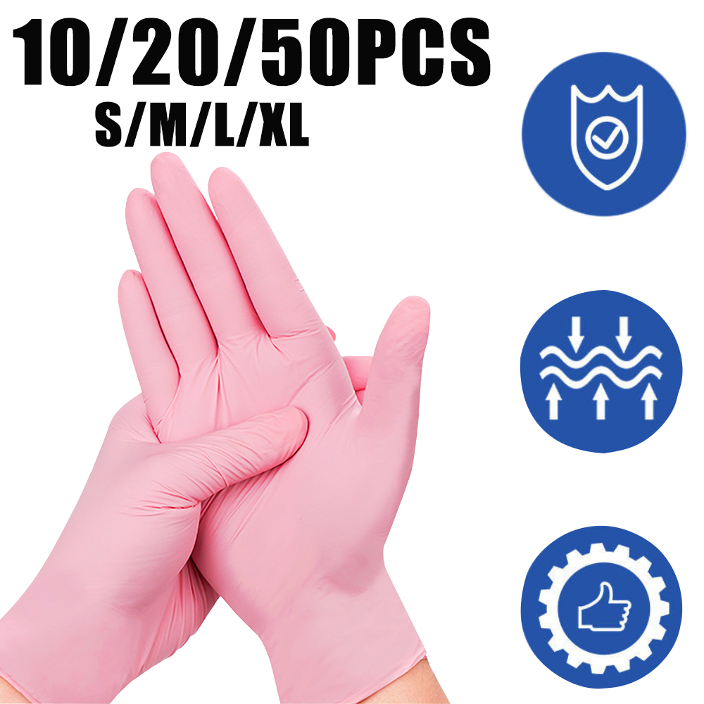 10/20/50pcs Nitrile Gloves For - Pure Beauty Hair & Makeup recension och pris