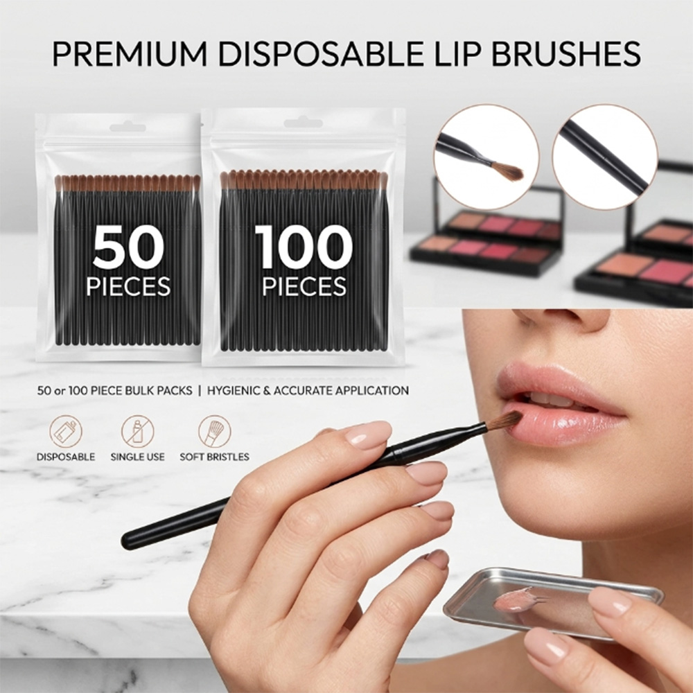 50/100pcs Disposable Lip Brush - Beauty Home Makeup recension och pris