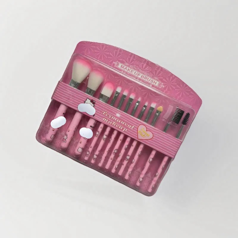 Hello Kitty 12-piece Makeup Br - Beauty Makeup Gift Sets recension och pris