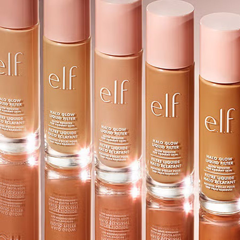 ELF 3 New Shades Halo Glow Liq - Beauty Makeup Look recension och pris