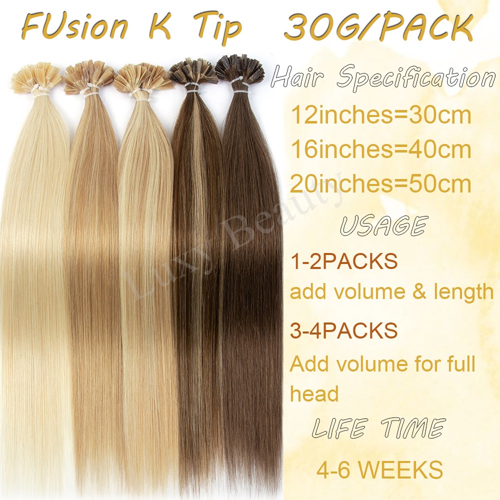K Tip Nail Tip Hair Extensions - Pure Beauty Hair & Makeup recension och pris