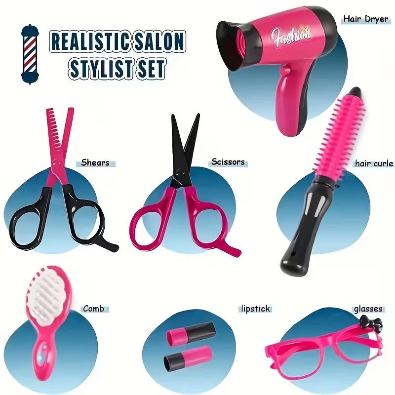 17Pcs Girls Beauty Salon Set M - Beauty Makeup Games recension och pris