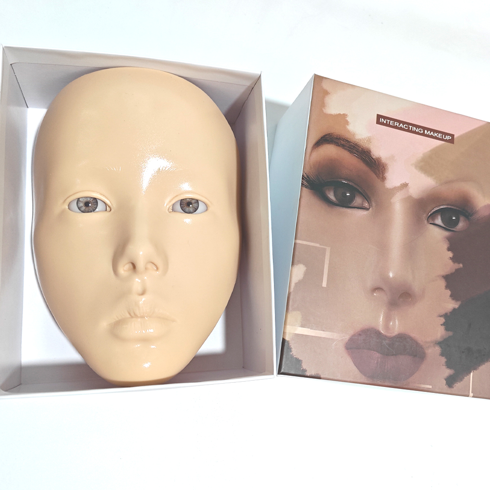 1pc White Skin Color Full Face - Beauty Makeup Academy recension och pris