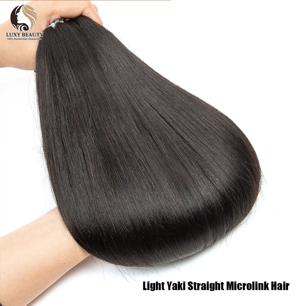 Light Yaki Straight I Tip Huma - Pure Beauty Hair & Makeup recension och pris