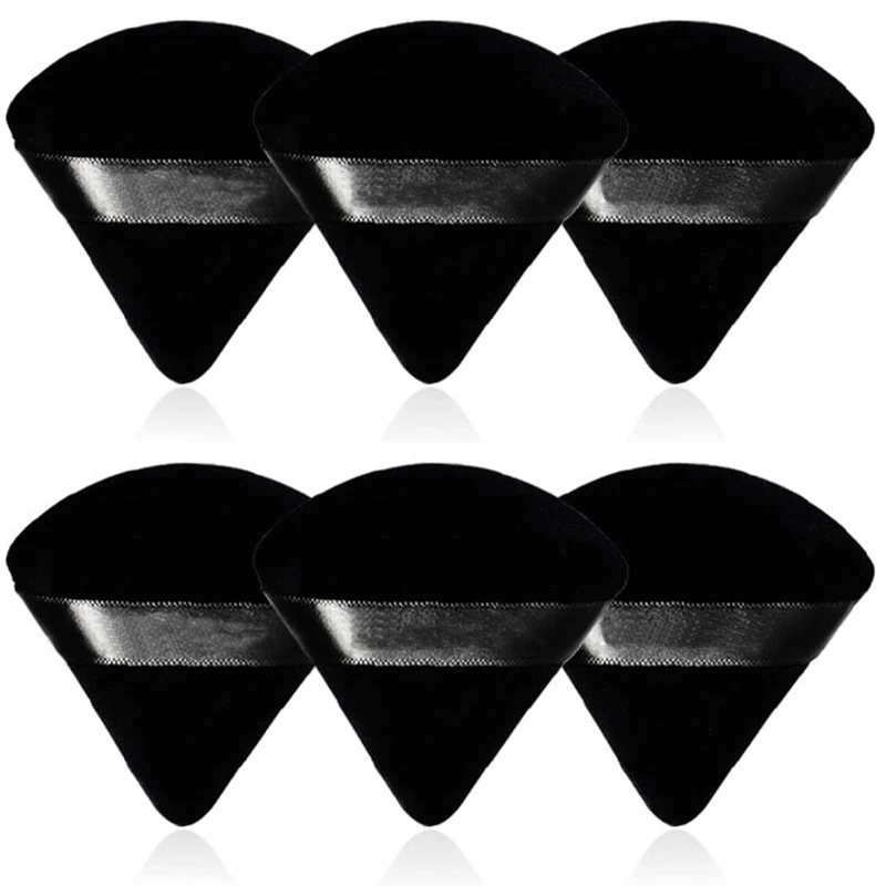 2/6Pcs Triangle Powder Puff Fa - Beauty Blender In Makeup recension och pris