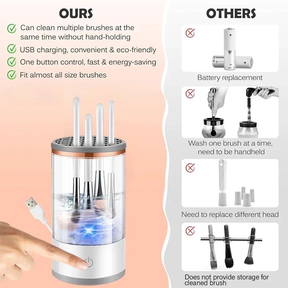 Portable USB Plug Electric Mak - Beauty Home Makeup recension och pris