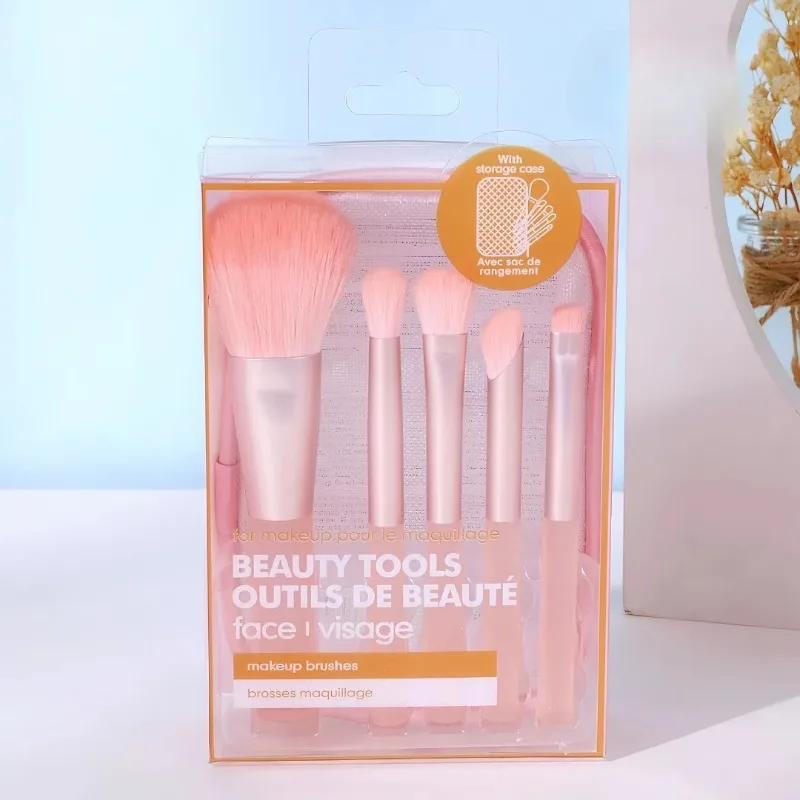 5Pcs Makeup Brushes Set Super  - Beauty Makeup Gift Sets recension och pris