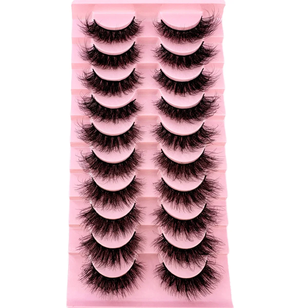 AMSDCN 10 Pairs Artificial Min - Beauty Full Makeup recension och pris