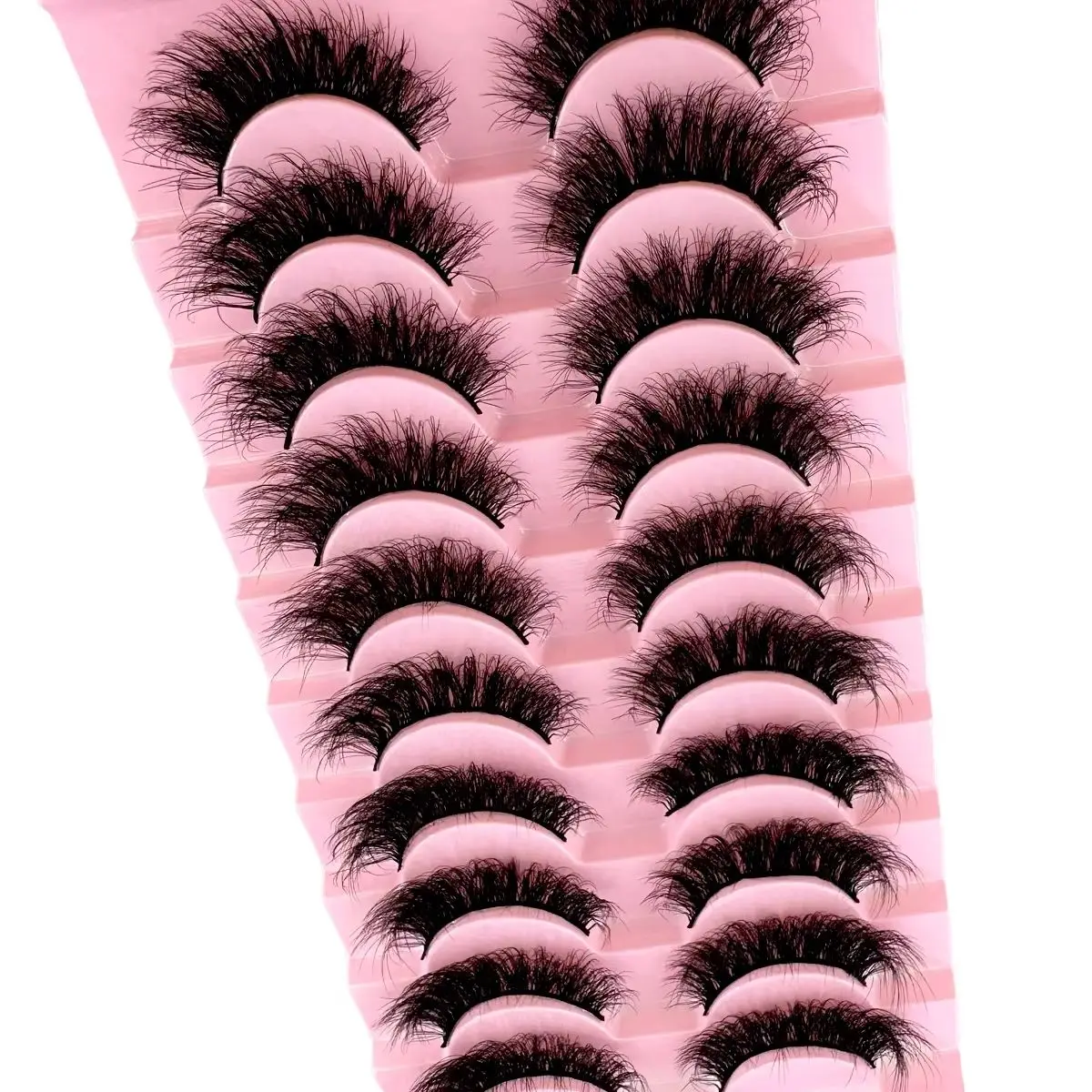 AMSDCN 10 Pairs Artificial Min - Beauty Full Makeup recension och pris