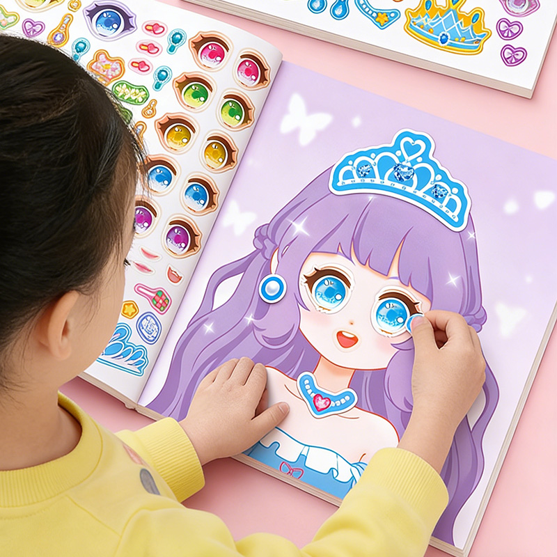 Princess Makeup Stickers, DIY  - Beauty Makeup Games recension och pris