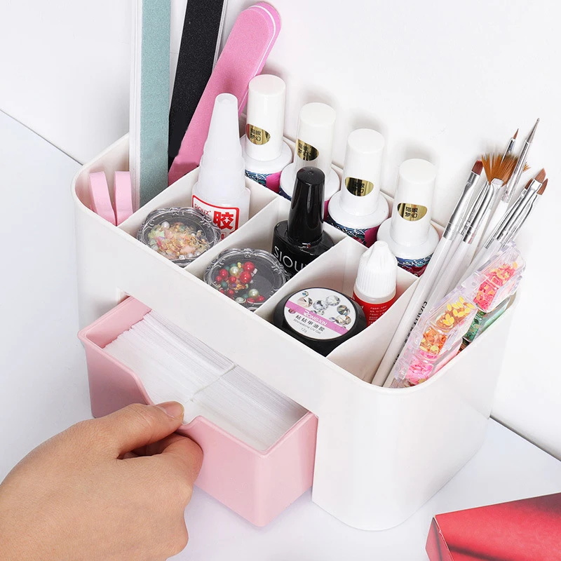 Nail Art Organizer Desktop Dra - Beauty Home Makeup recension och pris
