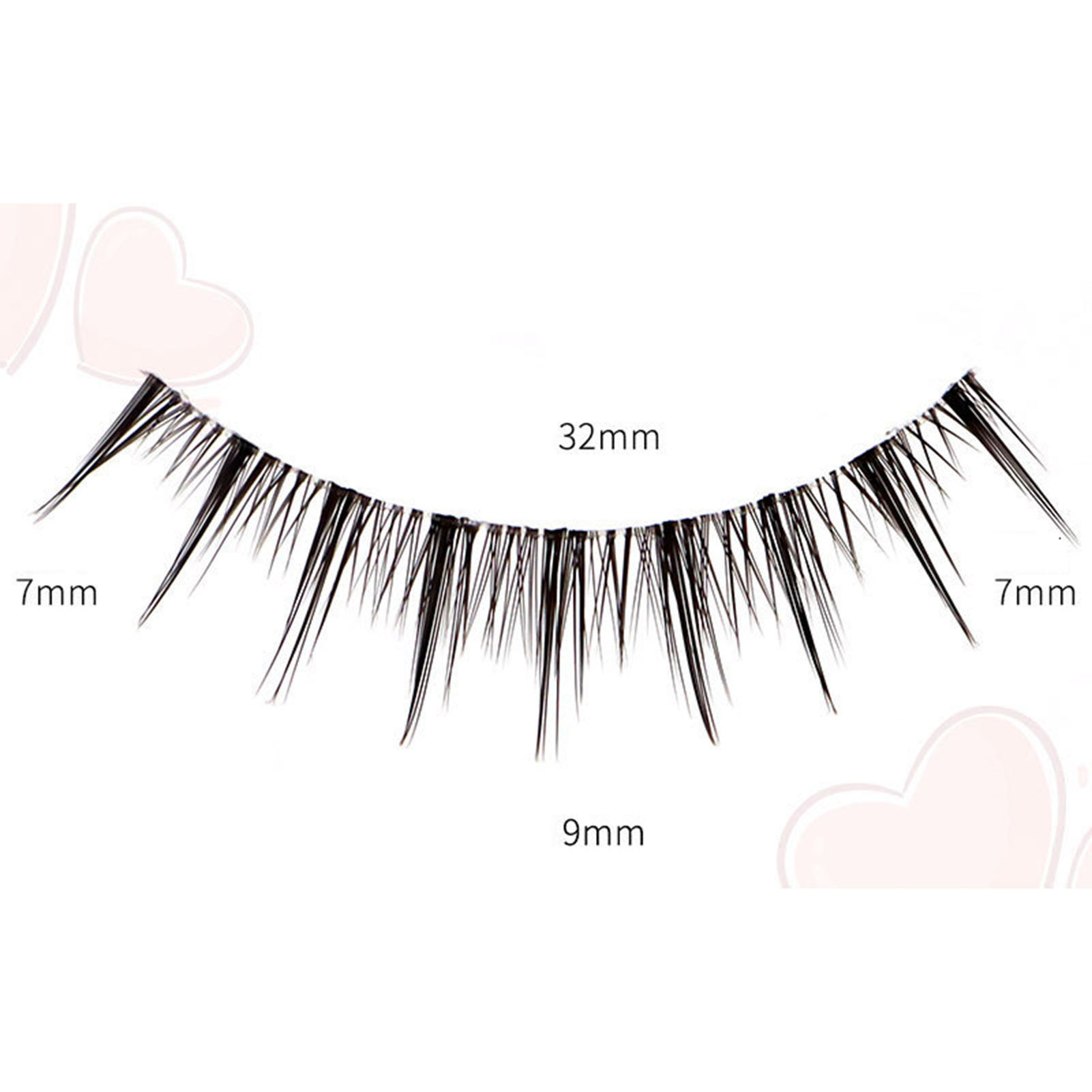 Lashes Wispy Eyelashes 6-12mm  - Beauty Makeup Look recension och pris