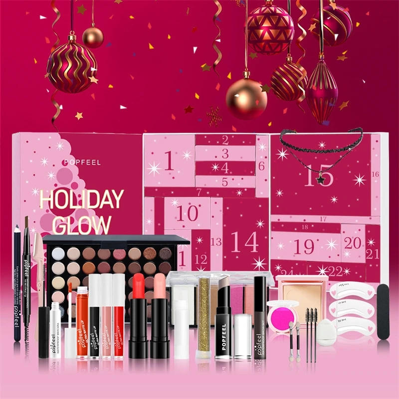 Christmas Countdown Makeup Set - Beauty Makeup Gift Sets recension och pris