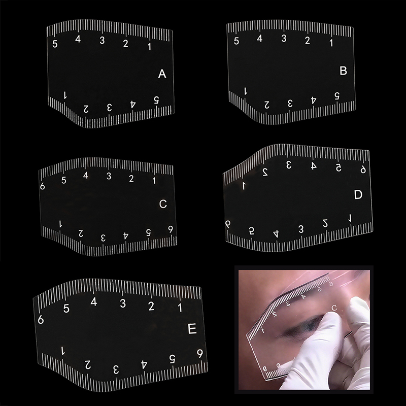 【M】5Pcs Durable Portable Brow  - Beauty Makeup Gift Sets recension och pris