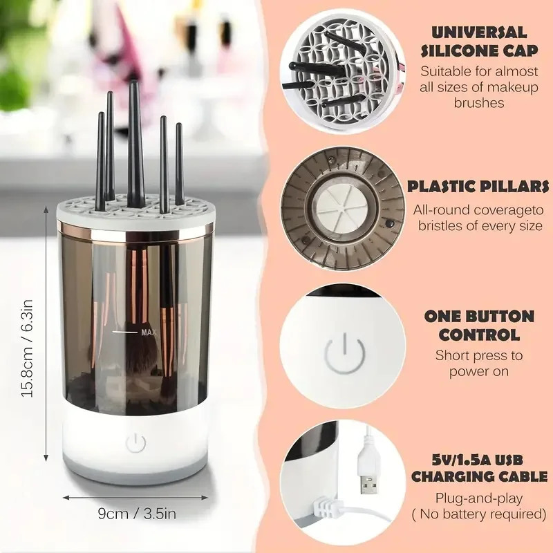 USB Plug Portable Electric Mak - Beauty Home Makeup recension och pris