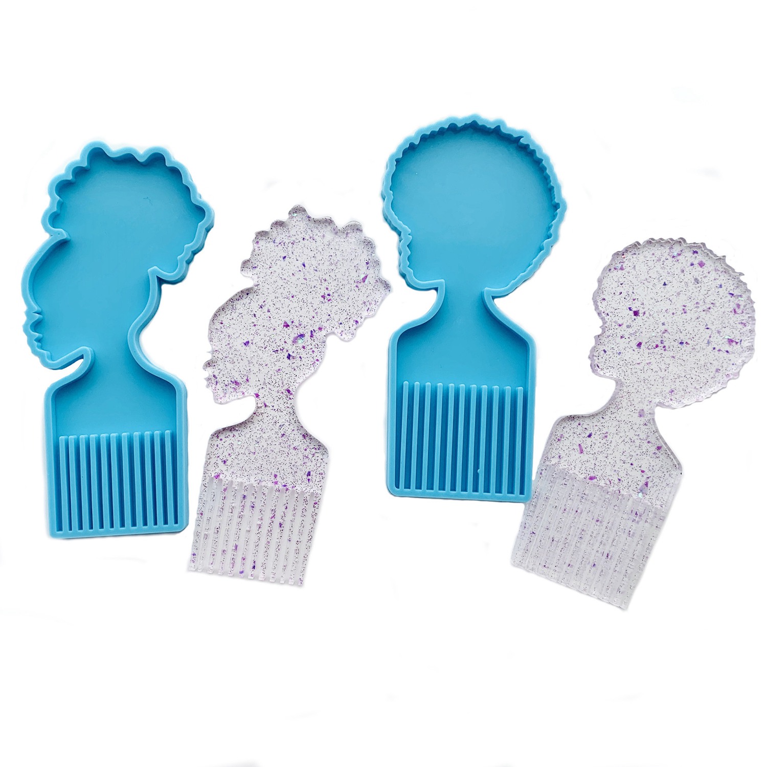 ABQR Afro Female Hair Pick Com - Beauty & Makeup Katia Di Paola recension och pris