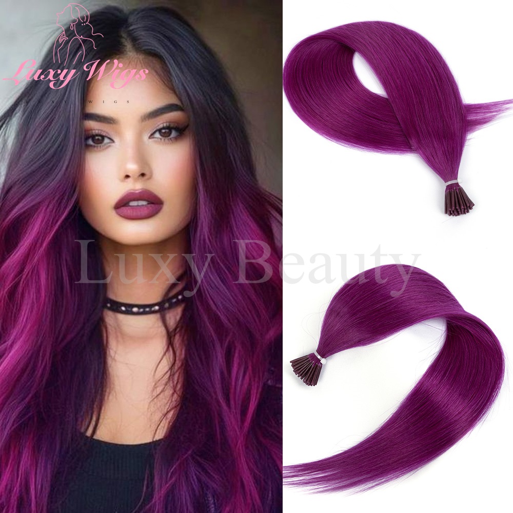 Colored Purple I Tip Micro Bea - Pure Beauty Hair & Makeup recension och pris